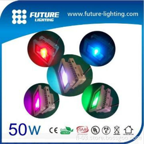 CHINA Super bright IP65 24 volt outdoor 50w RGB led flood light